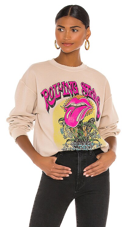 x REVOLVE Rolling Stones Sweatshirt Madeworn