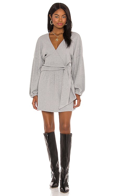 x REVOLVE Tie Front Mini Dress Michael Costello $198 
