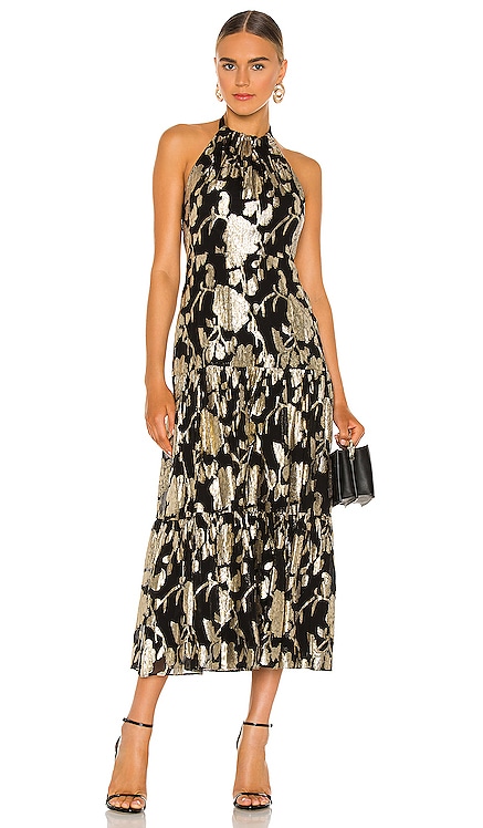 Hayden Metallic Dress MILLY $395 