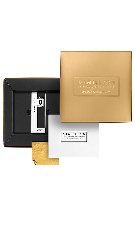 24K Pure Gold Treatment Mask 4 Pack Mimi Luzon $436 