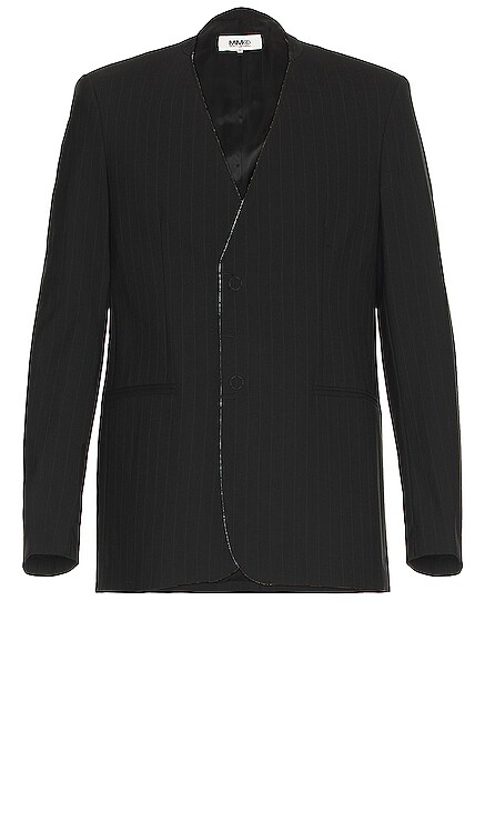 Pinstripe Wool Jacket MM6 Maison Margiela