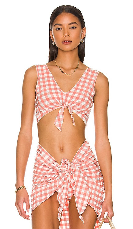 Sheer Kim Bikini Top Montce Swim