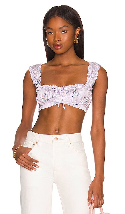 Sloane Ruched Crop Top MORE TO COME