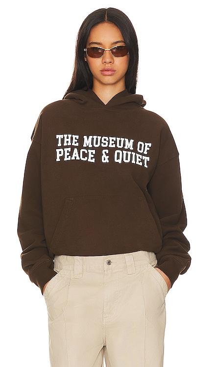 Campus Hoodie Museum of Peace and Quiet