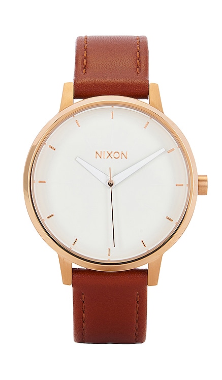 Kensington Leather Watch Nixon