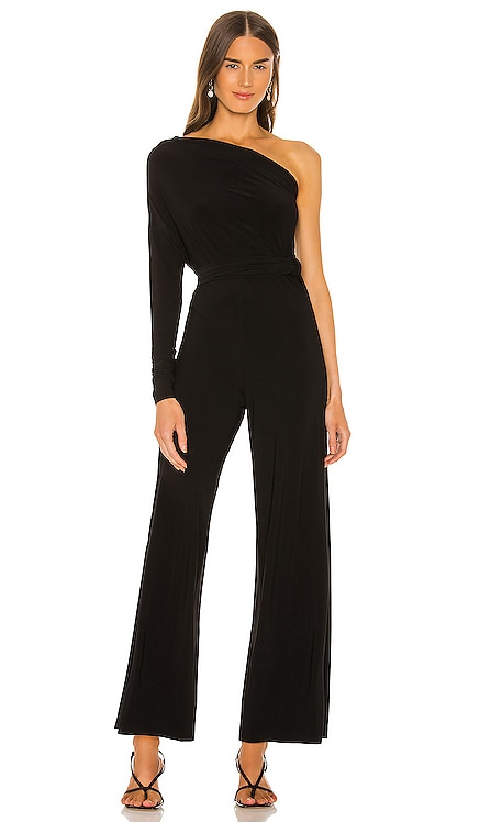 Tie Front All In One Strapless Jumpsuit Norma Kamali