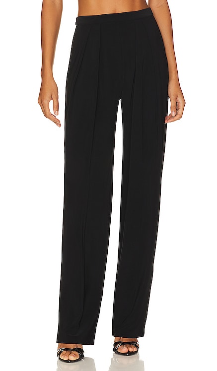 Tapered Pleated Trouser Norma Kamali