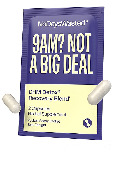 DHM Detox Recovery Blend No Days Wasted