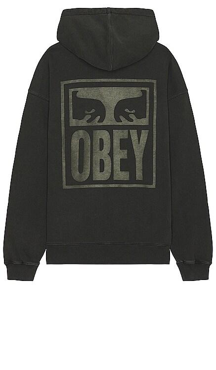 Pigment Obey Eyes Icon Extra Heavy Hoodie Obey