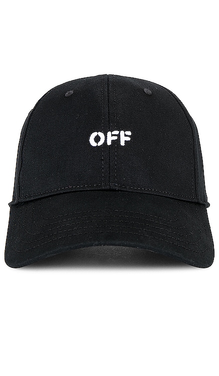 Off Stamp Drill Baseball Cap OFF-WHITE