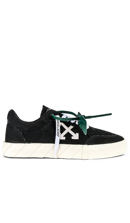 Low Vulcanized Canvas Sneaker OFF-WHITE $330 NEW