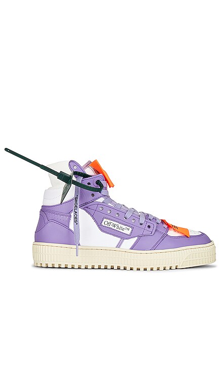 3.0 Off Court Leather Sneaker OFF-WHITE