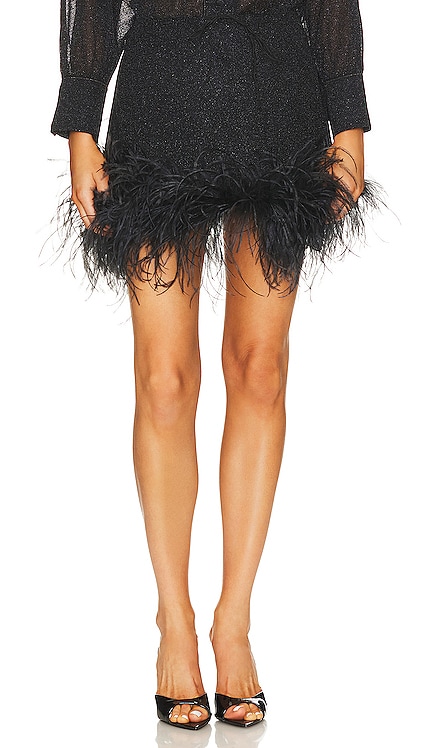 Lumiere Plumage Mini Skirt Oseree