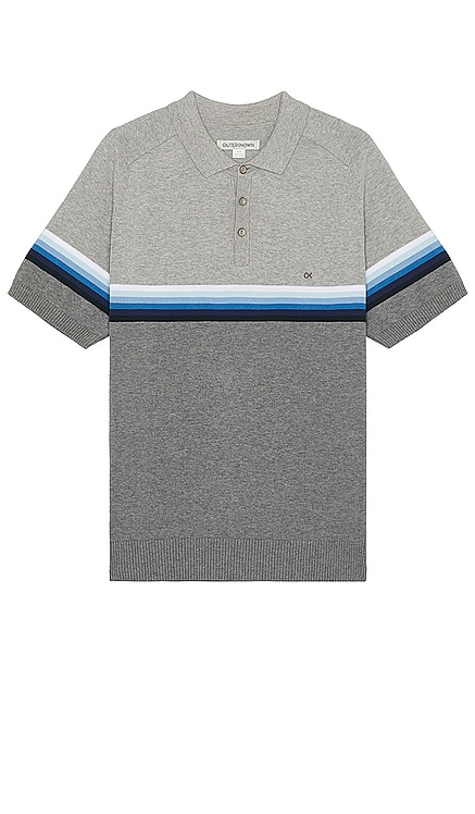 Nostalgic Short Sleeve Sweater Polo OUTERKNOWN