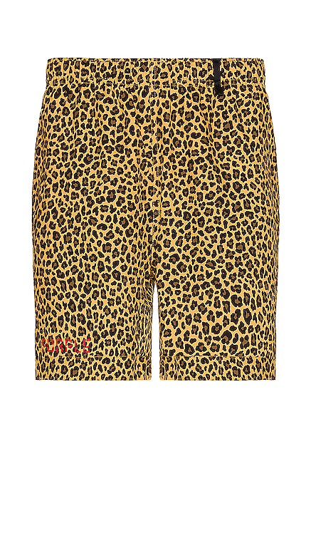 Leopard Swim Shorts Purple Brand