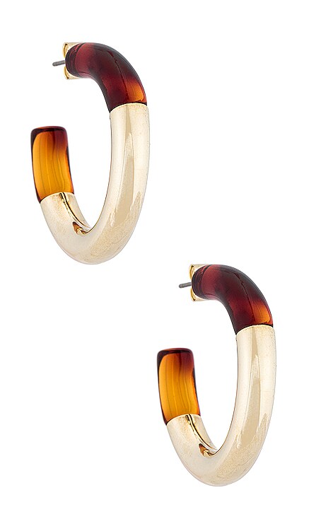 Mixed Mini Tortoise Hoops Earrings petit moments $32 NEW