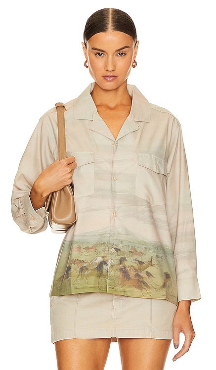 Wildlife Field Long Sleeve Top Found