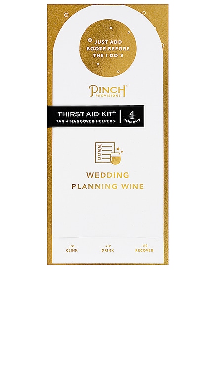 Wedding Planning Wine Thirst Aid Kit Pinch Provisions