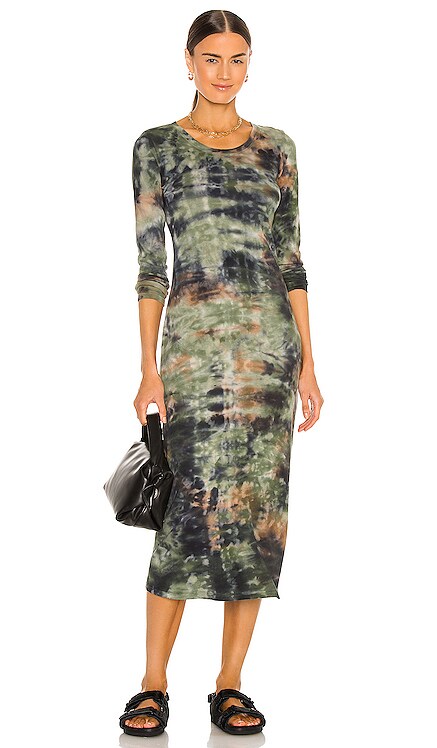 Long Sleeve Layering Dress Raquel Allegra $273 NEW