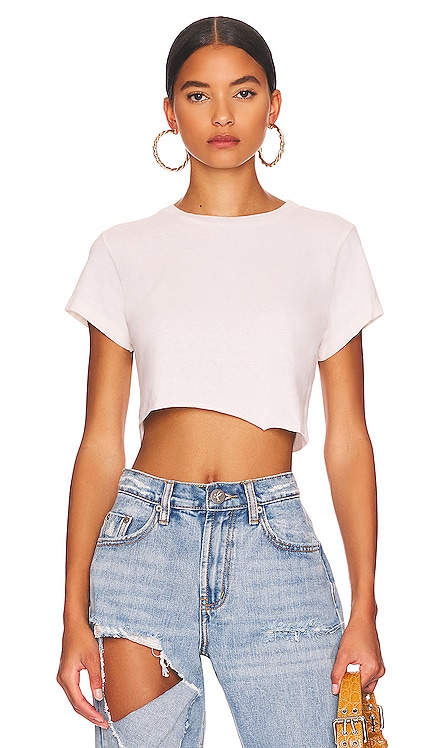 T-SHIRT CROPPED 60S RE/DONE