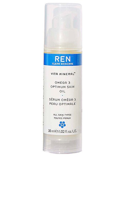 Vita Mineral Omega 3 Optimum Skin Oil REN Clean Skincare $46 