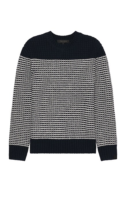 Ernie Stripe Crew Rag & Bone