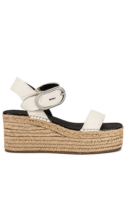 Ansley Buckle Espadrille Wedge Rag & Bone $325 NEW