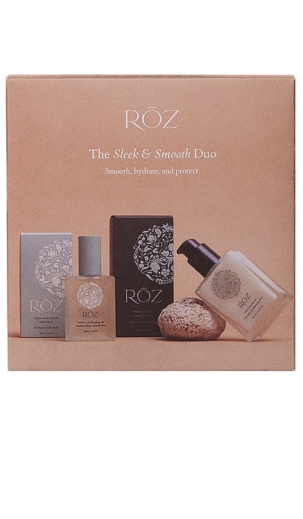 KIT POUR CHEVEUX THE SLEEK & SMOOTH DUO ROZ Hair