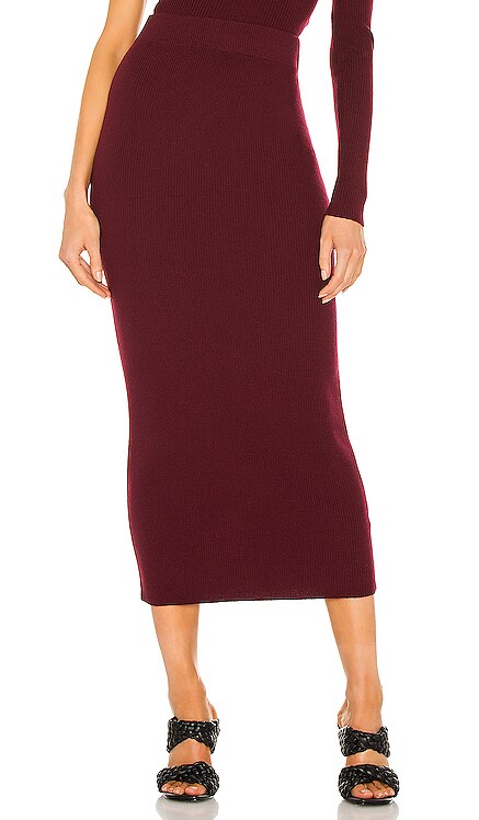 Hadwin Knit Skirt Ronny Kobo $248 