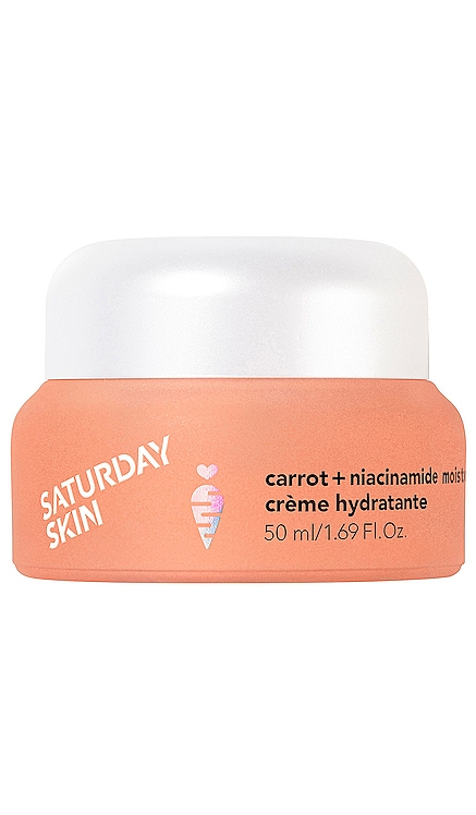 Carrot + Niacinamide Moisturizing Cream Saturday Skin