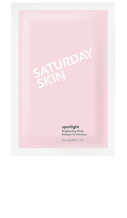 SPOTLIGHT 시트 마스크 Saturday Skin