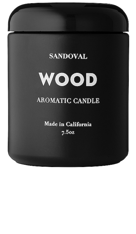 Wood Aromatic Candle SANDOVAL $60 