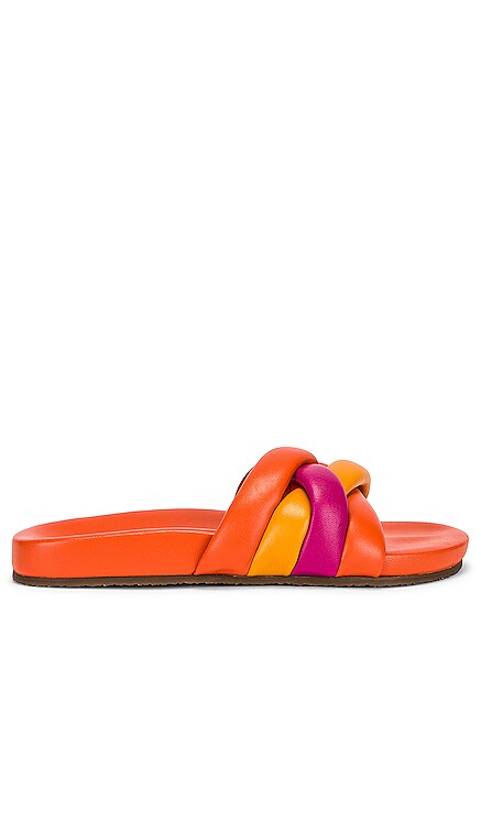 Solids Flip Flop in Tangerine. Revolve Women Shoes Flip Flops 
