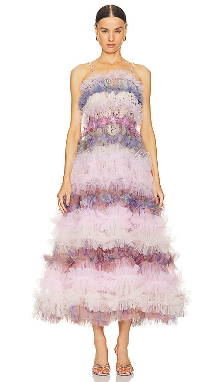 Tiered Tulle Dress Susan Fang