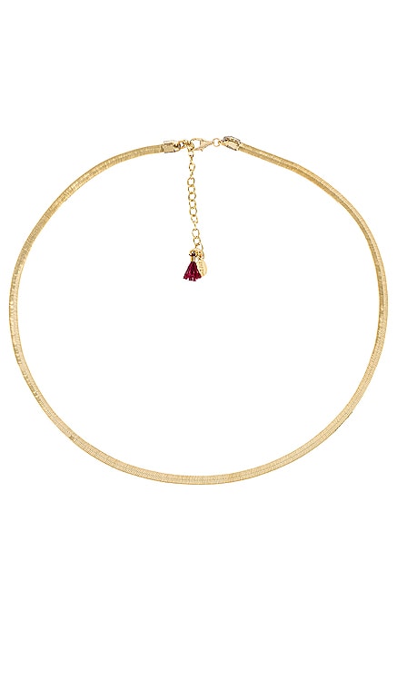 Silk Gold Necklace SHASHI