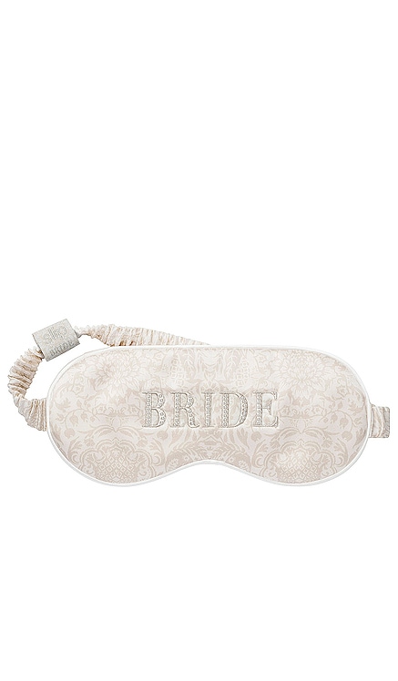 Bride Pure Silk Sleep Mask Bridal Collection slip