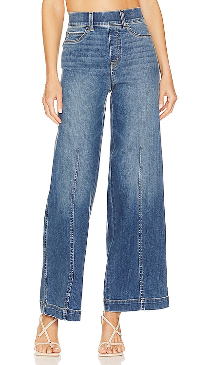 Seamed Front Wide Leg Jean SPANX