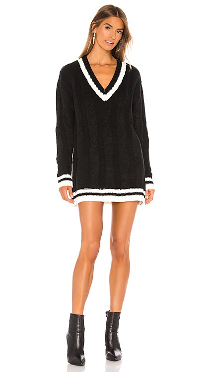 Shawnie Varsity Sweater Dress superdown
