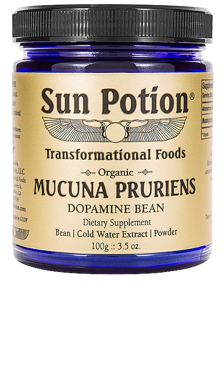 Organic Mucuna Pruriens The Dopamine Bean Powder Sun Potion
