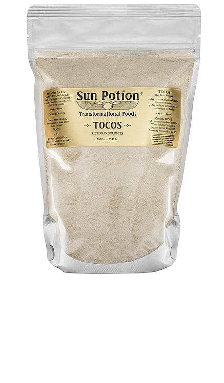 Organic Tocos Rice Bran Solubles Sun Potion