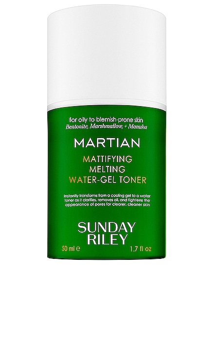 Martian Mattifying Melting Water-Gel Toner Sunday Riley