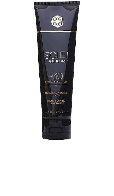 100% Mineral Sunscreen Glow SPF 30 Soleil Toujours $39 