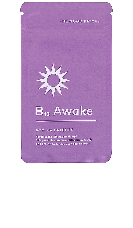 B12 Awake Plant Patch 4 count The Good Patch