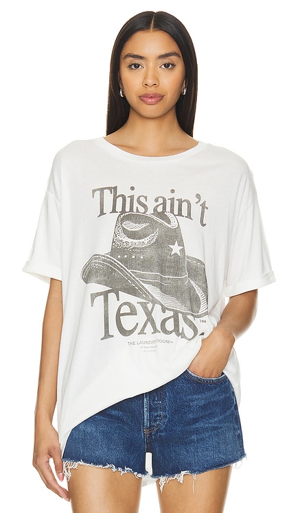 This Ain't Texas Oversized Tee The Laundry Room