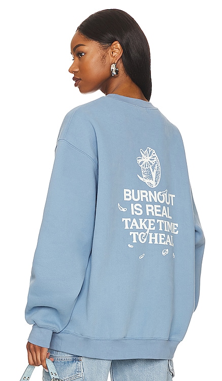 Burnout Is Real Crewneck The Mayfair Group