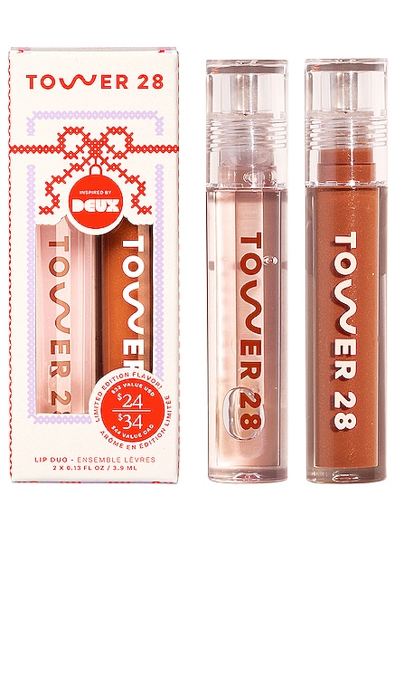 DUO LÈVRES LIP DRIP DUO Tower 28