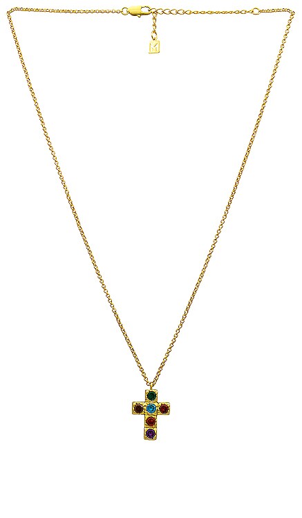 The Multicolor Cross Necklace The M Jewelers NY