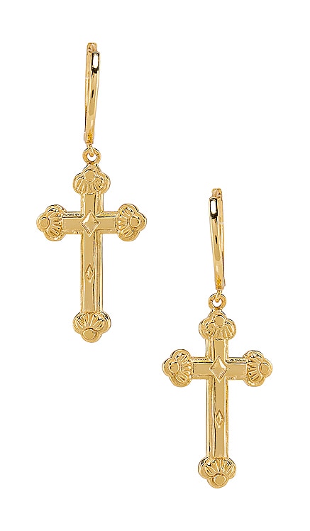 BOUCLES D'OREILLES SIENA CROSS The M Jewelers NY
