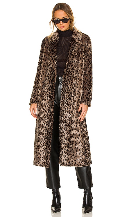MANTEAU SO LONG Unreal Fur $549 BEST SELLER