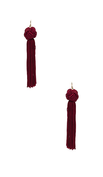 PENDIENTES DE BORLAS DE NUDO ASTRID Vanessa Mooney